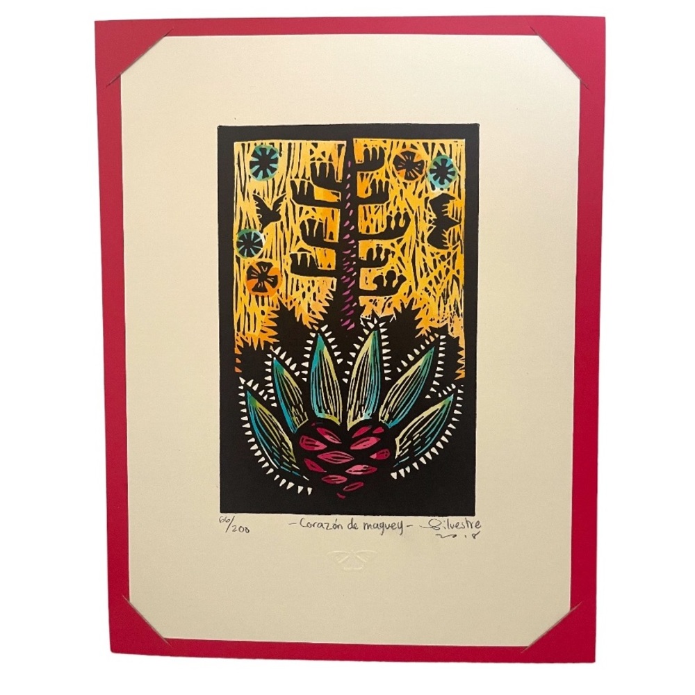 Print. “Corazón de Maguey”